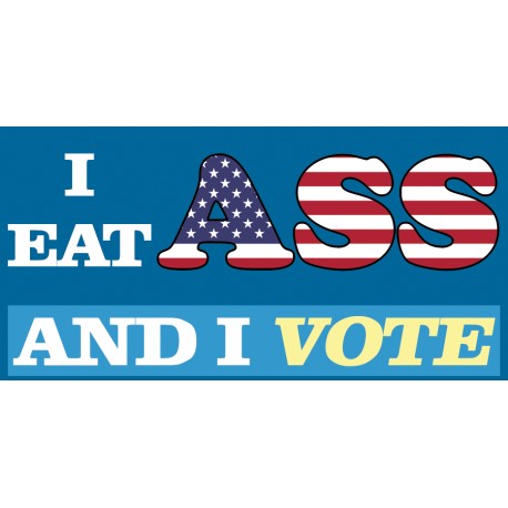 I vote sticker